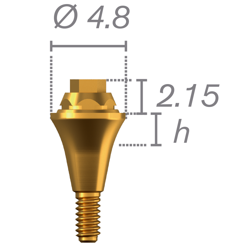 Pilier Tétra droit + vis prix pour 