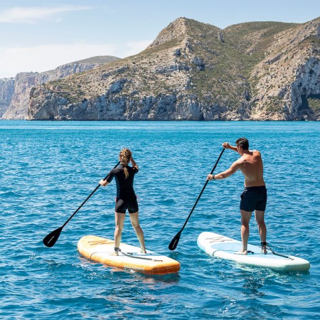 Planche de Paddle Surf Gonflable 2 en 1 avec Siège et Accessoires Siros InnovaGoods 10'5" 320 cm Pour