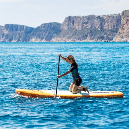 Planche de Paddle Surf Gonflable 2 en 1 avec Siège et Accessoires Siros InnovaGoods 10'5" 320 cm Pour