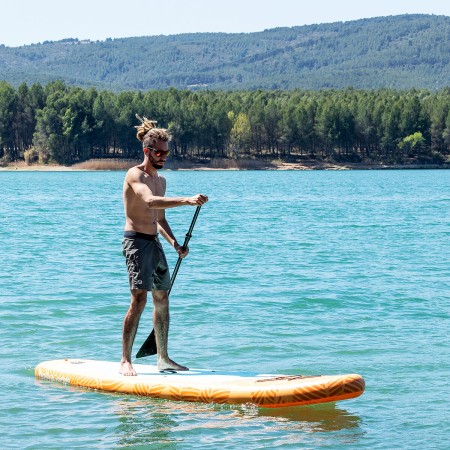 Planche de Paddle Surf Gonflable 2 en 1 avec Siège et Accessoires Siros InnovaGoods 10'5" 320 cm Pour