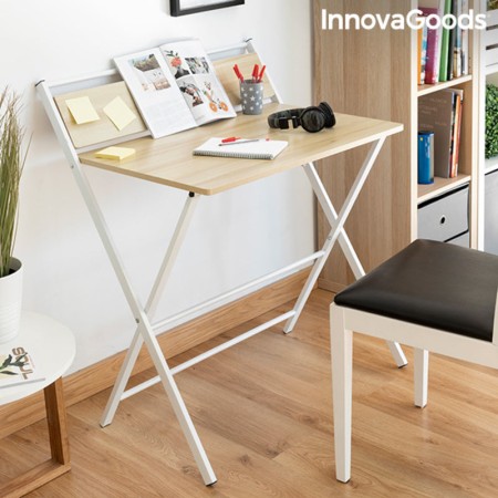 Bureau Pliable avec Étagère InnovaGoods Tablezy (Reconditionné B) prix