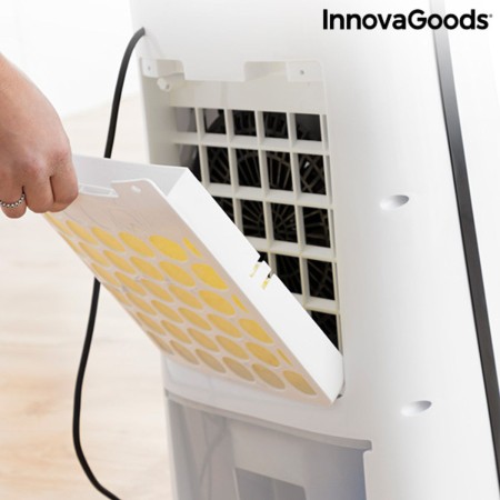 Climatiseur d'Évaporation Ioniseur Sans Lame avec LED InnovaGoods O·Cool 90W (Reconditionné B) le des métaux précieux