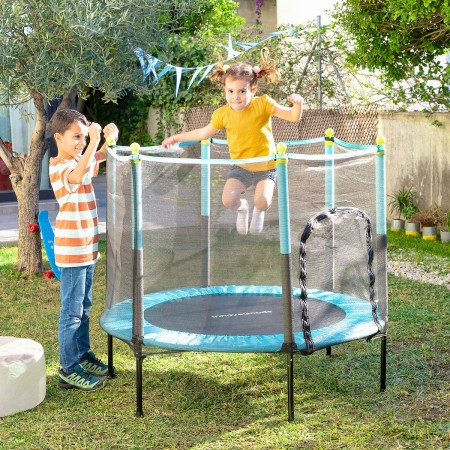 Trampoline pour Enfants avec Filet de Sécurité Kidine InnovaGoods (Reconditionné C) le concept de la Pate a emporter 