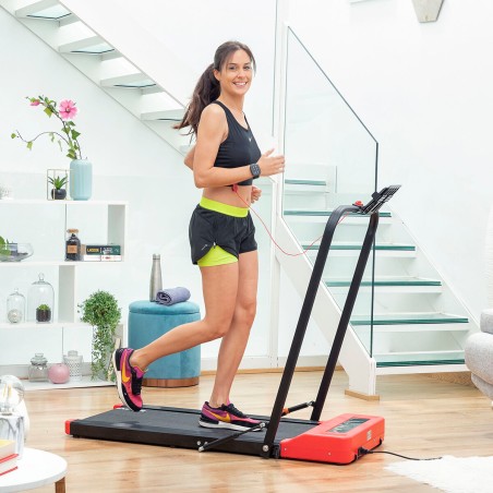 Tapis de Marche et de Course Pliable avec Haut-parleurs et Montre Télécommande Foljog InnovaGoods FOLJOG (Reconditionné A) les ligaments