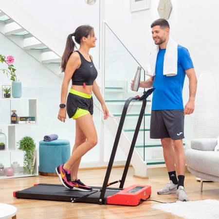 Tapis de Marche et de Course Pliable avec Haut-parleurs et Montre Télécommande Foljog InnovaGoods FOLJOG (Reconditionné A) les ligaments