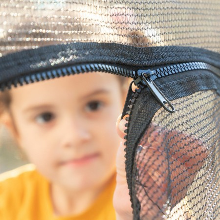 Trampoline pour Enfants avec Filet de Sécurité Kidine InnovaGoods (Reconditionné C) le concept de la Pate a emporter 