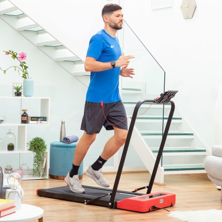 Tapis de Marche et de Course Pliable avec Haut-parleurs et Montre Télécommande Foljog InnovaGoods FOLJOG (Reconditionné A) les ligaments