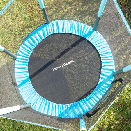 Trampoline pour Enfants avec Filet de Sécurité Kidine InnovaGoods (Reconditionné C) le concept de la Pate a emporter 