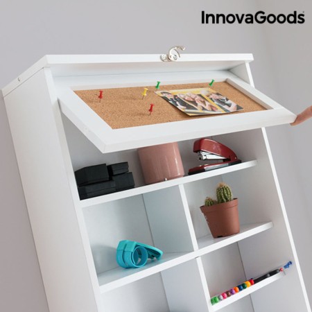 Bureau pliant Woldy InnovaGoods Blanc (80 x 50 x 18 cm) (Reconditionné B) suggérées chez