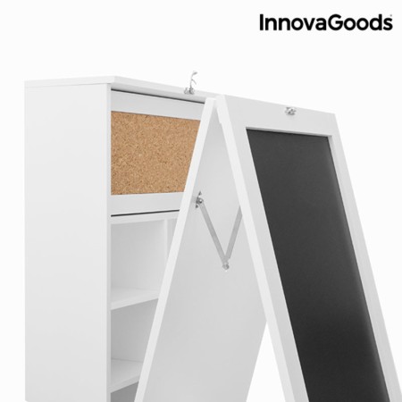 Bureau pliant Woldy InnovaGoods Blanc (80 x 50 x 18 cm) (Reconditionné B) suggérées chez