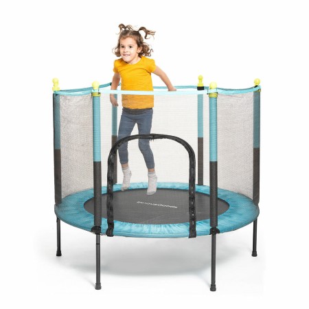 Trampoline pour Enfants avec Filet de Sécurité Kidine InnovaGoods (Reconditionné C) le concept de la Pate a emporter 