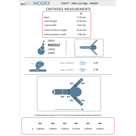 EVIAS-HMS-Cartridge- 0697 acheter en ligne